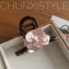 Pinza de Garra de Flor de Camelia Estilo Bosque para Mujer, Tamaño Grande, Pasador para la Parte Posterior de la Cabeza, Nuevo Estilo 2026, Accesorio para el Cabello de Pinza de Tiburón de Gama Alta