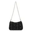 2026 Nuevo Bolso Cruzado de Hombro de Pana con Lazo y Corazón Estilo Coreano de Moda Veraniego Fresco para Mujer