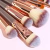 También color Nuevo juego de 16 brochas de maquillaje negro Base brocha para maquillaje de ojos juego completo de herramientas de maquillaje en stock