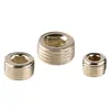 Personalización de Tapón Acampanado de Latón Zhuji, Tapones, Tapones para Tuberías, Tapones Roscados, Tapón Hidráulico Acampanado con Rosca Macho Totalmente de Cobre