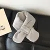 Bufanda de Color Sólido DIY para Niños Invierno Suave Calentador de Cuello para Niños Bebé Cubierta de Cuello Acolchada a Prueba de Viento para Niños y Niñas