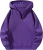 Sudadera con cremallera casual, Sudadera deportiva holgada, Estilo callejero europeo y americano 2025 transfronterizo, Sudadera de Amazon, Forrada de polar y engrosada