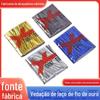 Fabricante de Amarrilhos Coloridos para Presente, Amarrilhos de Ferro Coloridos Dourados e Prateados, Amarrilhos para Sacos de Pão, Amarrilhos para Sacos de Embalagem de Panificação