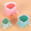 DIY método gota de cristal molde de cabeça de cachorro tridimensional ornamento de gesso aromaterapia para carro expandindo fragrância destaque molde de cachorro