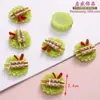 Resina simulación comida juego comida accesorios nuevo hecho a mano diy pegamento de crema carcasa de teléfono móvil pinza para el pelo material de decoración