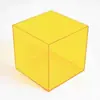 Caja Transparente Acrílica de Colores Vitrina Modelo Portalápices Cubierta Antipolvo Caja de Almacenamiento para Juguetes Hechos a Mano Caja de Zapatos Personalización