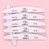 Herramienta de Limado para Cuidado de Uñas Lima de Uñas Exfoliante de Doble Cara Tira de Limado de Uñas Tira de Limado de Uñas Tira para Manicura de Uñas
