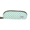 Nuevo Estuche Portátil de Lunares Menta con Alto Valor Estético para Estudiantes de Secundaria y Preparatoria, Bolsa de Almacenamiento Simple de Gran Capacidad