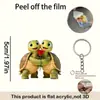 Pingente Acrílico de Carro Fofo Chaveiro de Animal Decoração de Mochila 2D Decoração de Casa Novo Estilo Fofo Transfronteiriço