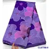 Tecido Brocado Jacquard Estilo Antigo Bordado Dupla Face com Fio de Ouro e Prata Tecido Renda Brocado Africano
