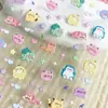Pegatinas para Uñas Repujadas de Pikachu Estilo Japonés, Pegatinas para Uñas DIY de Taza de Agua de Pokemon para Teléfono Ccd