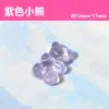 Desenho Animado para Unha Transparente Urso de Geléia Doce Joia Adesivo para Unha Resina Gotejante Acessórios Material DIY Atacado