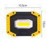 Nova luz de trabalho COB móvel USB recarregável luz de emergência multifuncional portátil luz de projeção camping exploração barraca luz