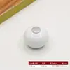 Manija de Puerta de Armario Colorida Aleación de Zinc Mango de Cerámica Minimalista Moderno Manija Redonda de Agujero Único para Cajón de Zapatero Armario