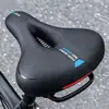 Cojín para asiento de bicicleta, sillín de bicicleta de montaña, asiento cómodo, amortiguador de impactos, asiento engrosado, accesorio universal para bicicleta con asa