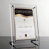 Mesa Acrílica Marco de Fotos Transparente 6 pulgadas Colgante de Pared A3A4 Marco para Licencia Comercial Marco para Certificado de Autorización Marco para Exhibición Shi Hua