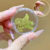 Pegatina para Teléfono Móvil de Oro Puro 999 20mg Gato de la Suerte, Caquis Buenos Vienen de Todas Partes, Más Dinero Viene Cada Mes, Regalos para el Festival de Medio Otoño y el Día Nacional
