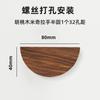 Manija de Cajón de Madera para Muebles de Habitación Infantil de Mickey Oso de Dibujos Animados Lindo Manija de Puerta de Armario de Madera Semicircular