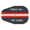 Protector de Lluvia para Espejo Retrovisor, Cubierta para Lluvia para Coche Universal con Patrón de Fibra de Carbono Engrosado, Accesorios para Coche
