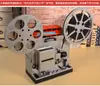 Proyector de Película Retro Modelo Adornos Telégrafo Cámara Vieja República de China Nostálgico Antiguo Objetos Viejos Accesorios