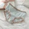 Pantalones Hidratantes de Seda de Celebridad Calzones para Niña Completamente Sin Costuras Cintura Media Entrepierna de Algodón Calzones Cómodos Transpirables
