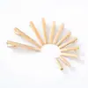 Pasador de Pelo DIY Clip Base Negra Accesorios Clip Grueso Metálico Clip de Pato Pinza para el Pelo Múltiples Especificaciones Clip Cuadrado