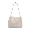 Bolso de mano elegante y de moda para otoño e invierno de 2024, bolso de felpa para mujer, bolso de hombro de gran capacidad para la axila.