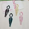 Peine Retro en Forma de U de Ácido Acético, Pasador para el Cabello para Mujeres, Herramienta de Peinado para la Parte Posterior de la Cabeza, Pasador de Gama Alta, Transfronterizo