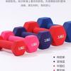 Mancuernas con Recubrimiento de Plástico para Mujeres, Ejercicio de Fitness en Casa, Mancuernas Pequeñas para Adelgazar Brazos, Unisex, Adecuadas para Estudiantes y Niños, Mancuernas de Hierro Fundido