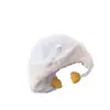 Gorros de Otoño e Invierno para Bebés Niños y Niñas, Bebés y Niños Pequeños, Lindos Gorros de Dibujos Animados con Protección para los Oídos, Pompones de Piel, Cálidos y Cortavientos Gorros de Tormenta, Modernos