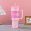 Copo de Gelo Amazon Transfronteiriço 40oz com Alça, Porta-Copos de Carro, Copo Térmico de Aço Inoxidável, Atacado de Comércio Exterior em Estoque