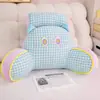Verano Cojín Lumbar Gato Cuadros Grandes Sofá Almohada Respaldo Grande de Cabecera Bolsa Suave Sofá Cojín Lumbar para Mujeres Embarazadas