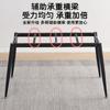 Soporte para pata de mesa, Estructura de mesa de metal, Base de hierro para baldosas de cerámica, Marco de soporte para mesa de comedor, Pata de mesa de mármol, Lujo ligero