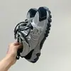 Tênis Chunky Feminino Estilo Streetwear Fresco Primavera/Outono 2026, Sola Grossa, Confortável, Cadarço, Sola Macia, Respirável, Tênis Esportivo para Estudante