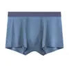 Ropa Interior para Hombre de Modal 60S 10A Sedal de Morera Antibacteriano Talla Grande Pantalones Cortos Verano Transpirables Sin Costuras Boxer Briefs