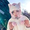 Chapéu de Pelúcia Husky Desenho Animado Bonito Engraçado Peludo Proteção para Orelhas Estilo Faculdade Outono e Inverno Quente Chapéu Lei Feng Feminino