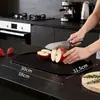 Tabla de Cortar Curva Antibacteriana Antiderrames de Grado Alimenticio para el Hogar Tabla para Picar Frutas y Verduras de Cocina Tabla de Cortar Semicircular Flexible
