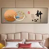 Adhesivo Autoadhesivo Dormitorio Mesita de Noche Habitación Fondo Mural Hotel Hotel Dormitorio Principal Pintura Decorativa Pequeño Qingxin Hotel de Estancia