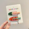 Pinzas para el Pelo de Colores para Bebés Niñas, Pinzas para el Cabello Infantiles para Recoger Flecos y Cabello Suelto, Pinzas Pequeñas para el Cabello de Gota de Agua para Niñas, Pinzas Laterales para el Cabello