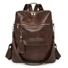 Mochila para Mujer 2026 Nuevo Estilo Moda Callejera Simple Bolsa para Computadora Gran Capacidad Mochila de Viaje Venta al por Mayor