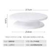 Plato Giratorio para Pasteles Antideslizante de 11 pulgadas, Plato Giratorio para Hornear, Mesa Giratoria para Decorar con Crema, Herramienta DIY, Mesa Giratoria para Uso Doméstico con Plato Giratorio