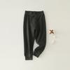 Otoño/Invierno 2024 Nuevo Conjunto Cálido para Niños Pantalones Cuello Redondo Ajustado Tops para Niñas Ropa de Otoño y Conjunto de Pantalones