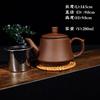 Bule de barro roxo fornecimento direto da fábrica simples e elegante bule doméstico pote chinês em forma de sino com filtro de chá de aço inoxidável coador de chá