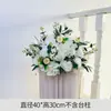 Novo Arranjo de Casamento Flores de Caminho Bola Estilo Decorações de Mesa de Sobremesa Vitrine de Shopping Cerimônia de Entrega Buquê de Seda Simulado