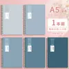 Cuaderno de Espiral Grueso Cuaderno de Alto Valor Simple Bloc de Notas Ins B5 Doble Espiral Cuaderno Grande No Pierde Páginas Rayado