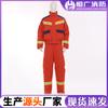 Traje de Invierno para Bomberos Hengguang Hecho a Medida, Ropa Protectora Gruesa de Aramida Tipo Dividido, Impermeable, Duradero, Resistente a Altas Temperaturas, Especial