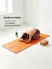 Tapete de yoga personalizado transfronteiriço de borracha PU, antiderrapante, espessado e alargado, 185*68*0,5cm, tapete de nível profissional para estúdios de yoga