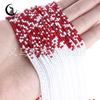 2mm Porcelana tallada Vidrio degradado Cuentas sueltas Accesorios DIY Cuentas de cristal transparente Cuentas Estilo chino Cuentas de colores