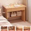 Mesa de computador de mesa pequeno quarto de estudante casa simples mesa moderna estante mesa integrada pequeno apartamento escrivaninha