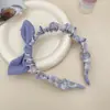 Faixa de Cabelo Infantil Tecido Laço de Morango Não Apertar Cabelo de Bebê Menina Bonita Pressionada Antiderrapante Faixa de Cabeça Headwear Atacado